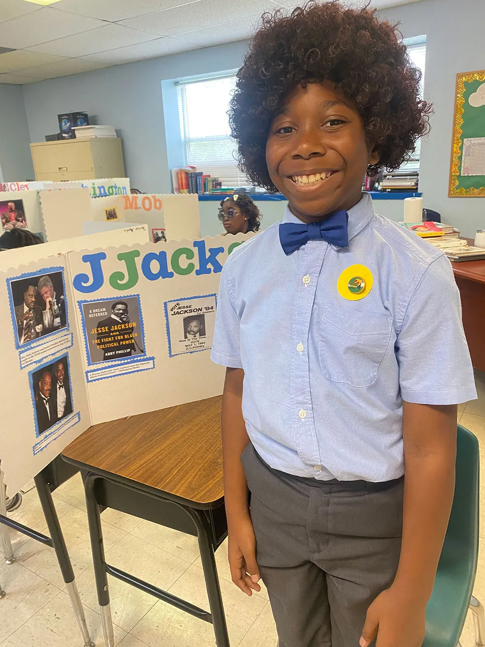 Wax museum display