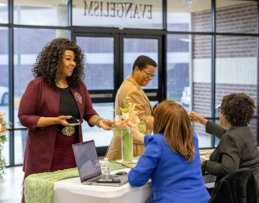 Women leaders in fellowship