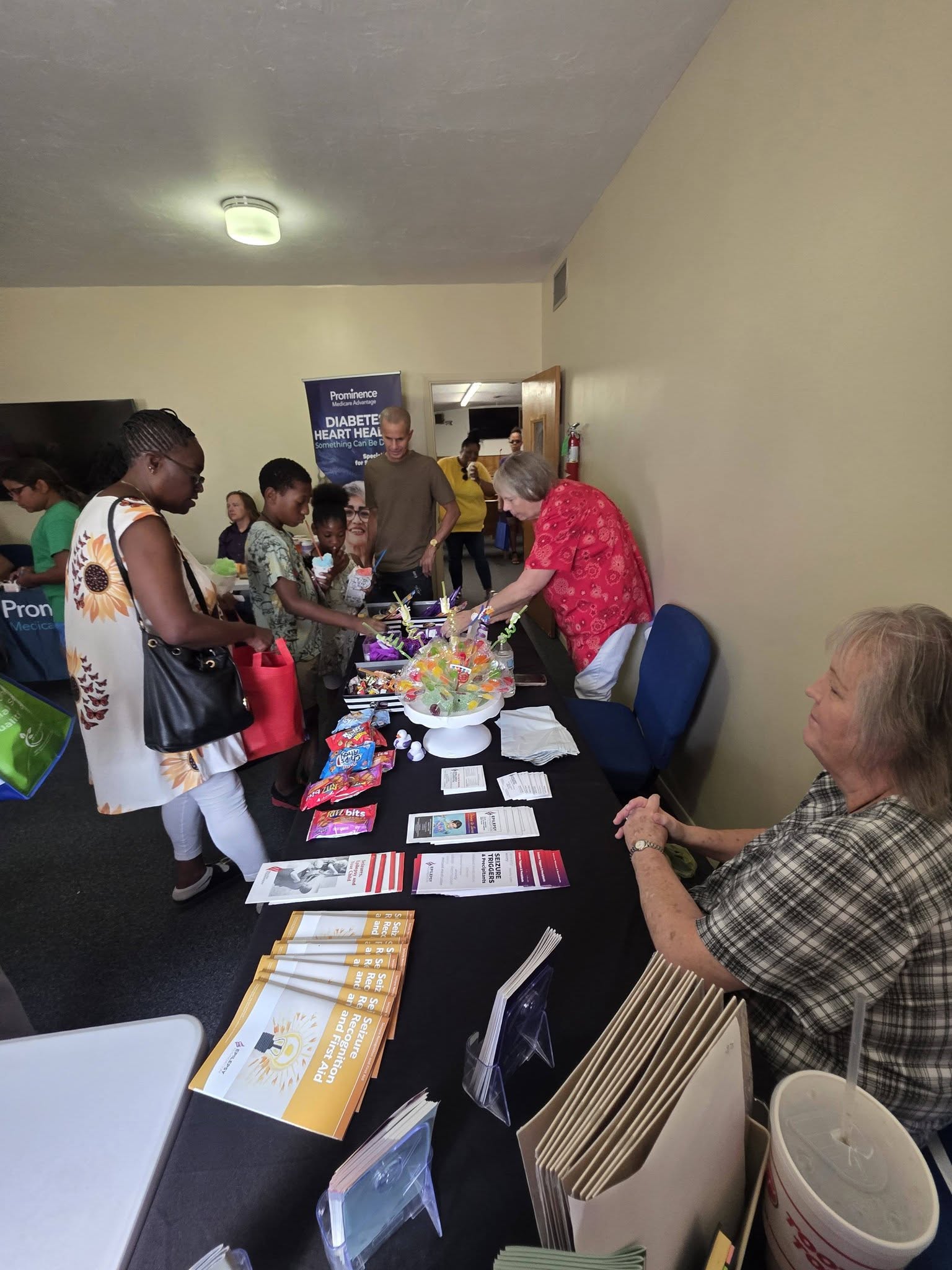 Community outreach at Mount of Blessings church