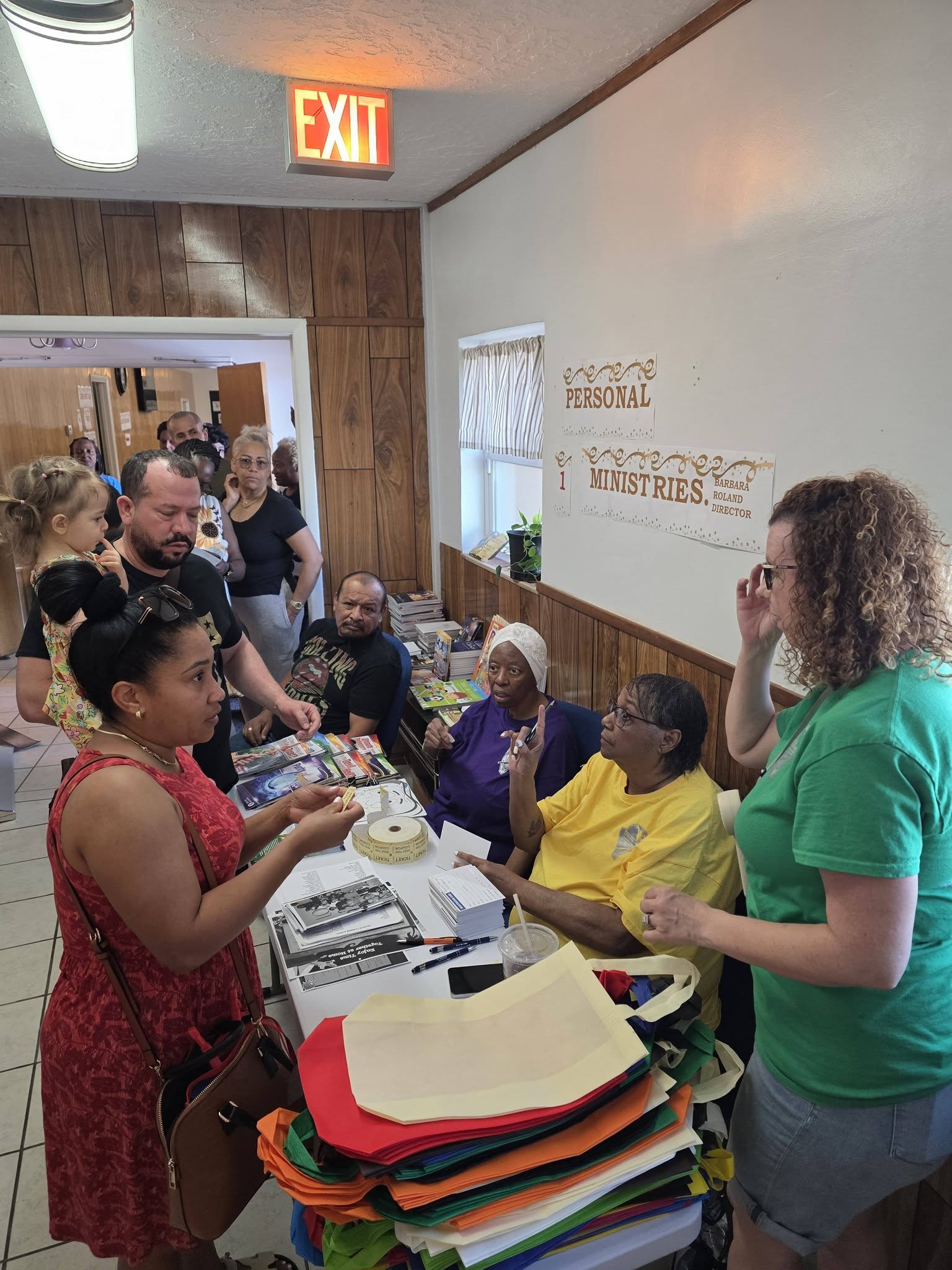 Mount of Blessings health fair group photo