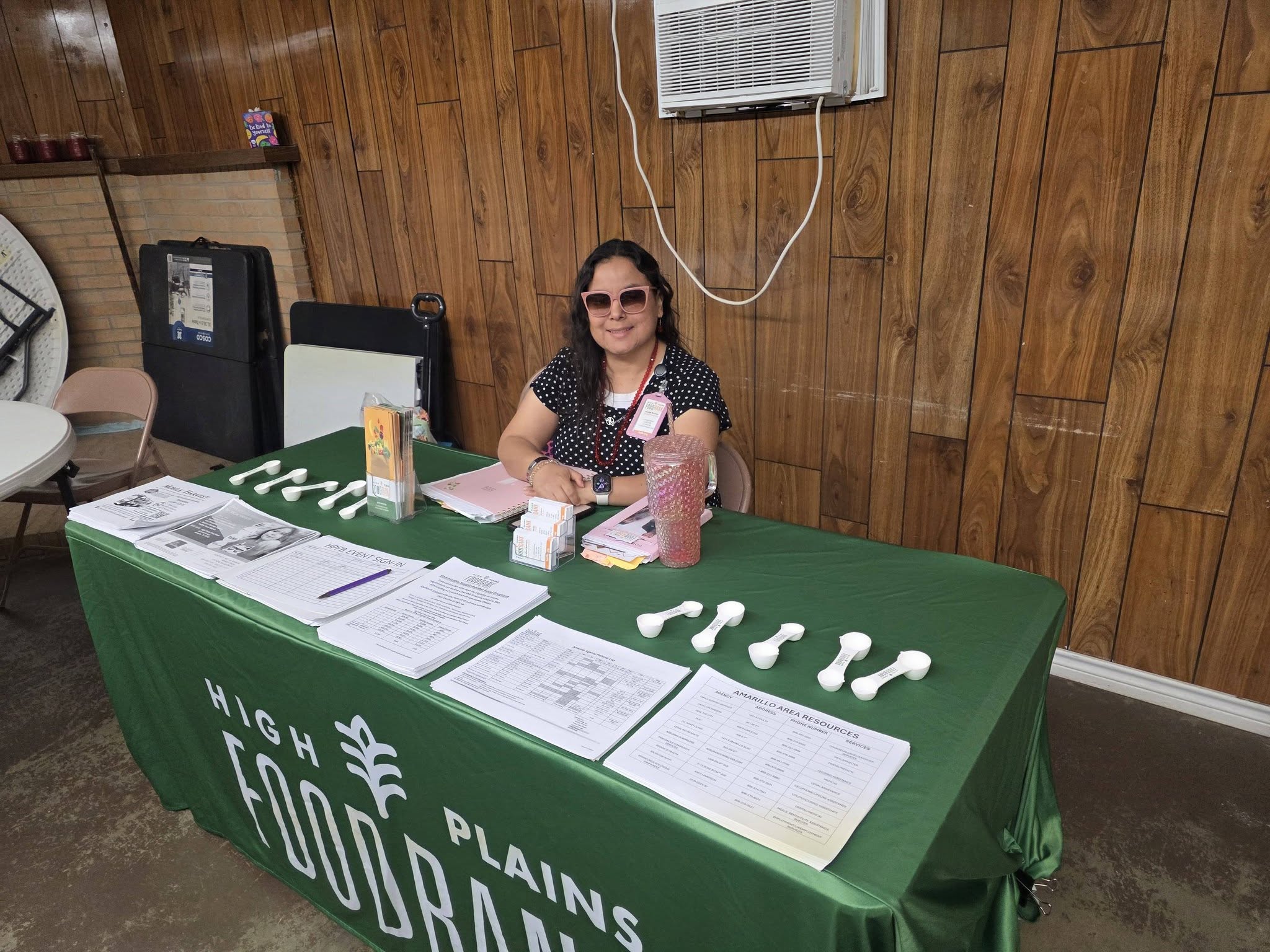 Volunteers providing health services